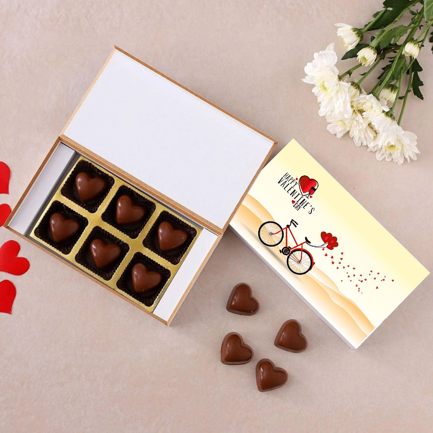 Beautiful Valentine's Chocolate Gift Box