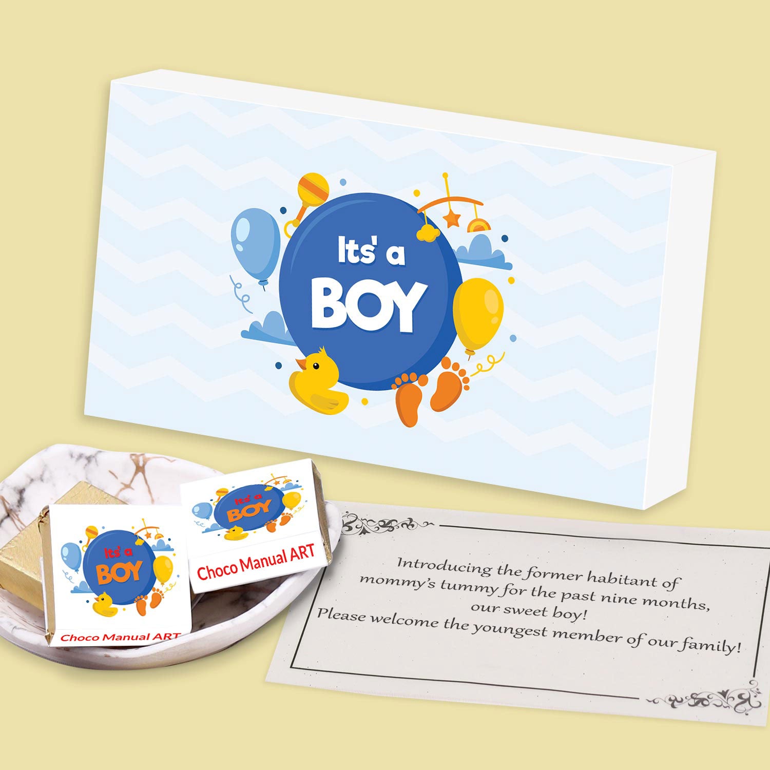 Baby announcement gifts India
