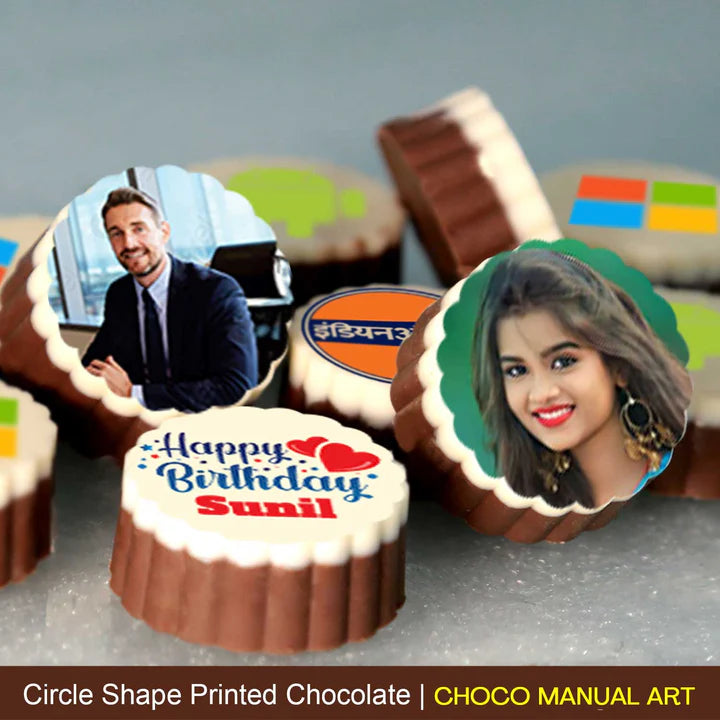 Miss You Printed Chocolate Gifts - Choco ManualART