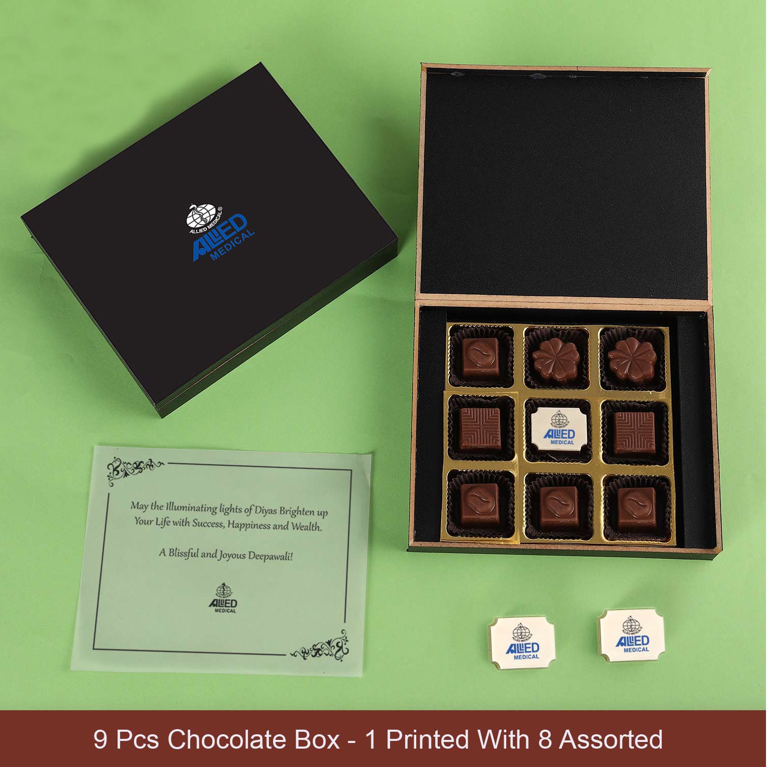 Logo Print Chocolate Gift Boxes for Corporate & Events - Choco ManualART