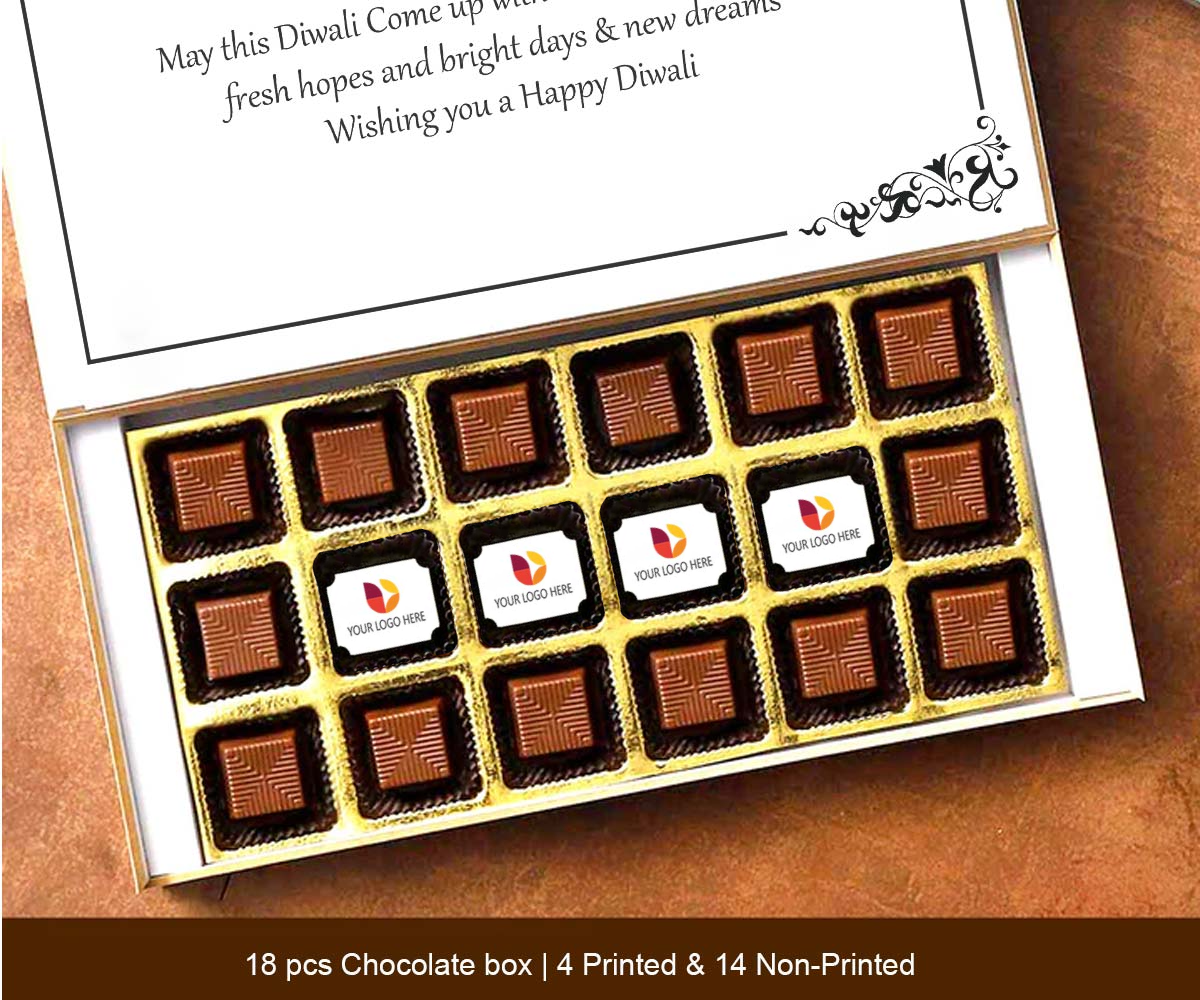 Handmade Corporate Diwali Chocolate gift boxes in Delhi