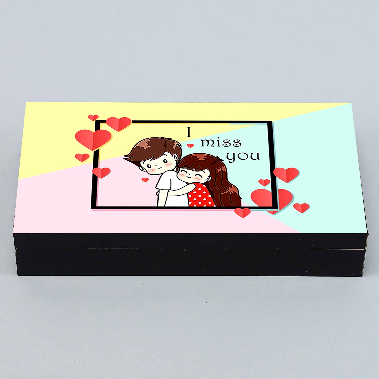 I miss you chocolate gift box For Valentine's day